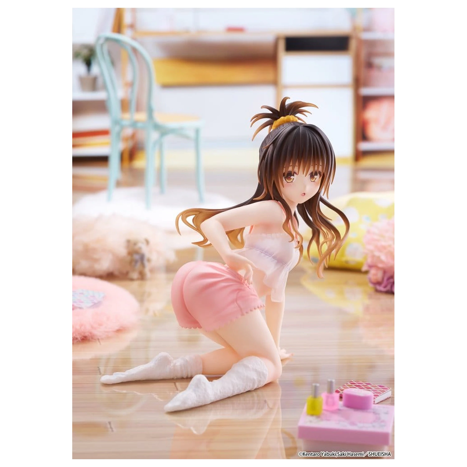 To Love-Ru Darkness Desktop Cute PVC figura Mikan Yuki (Roomwear Ver.) 13 cm fotografija izdelka