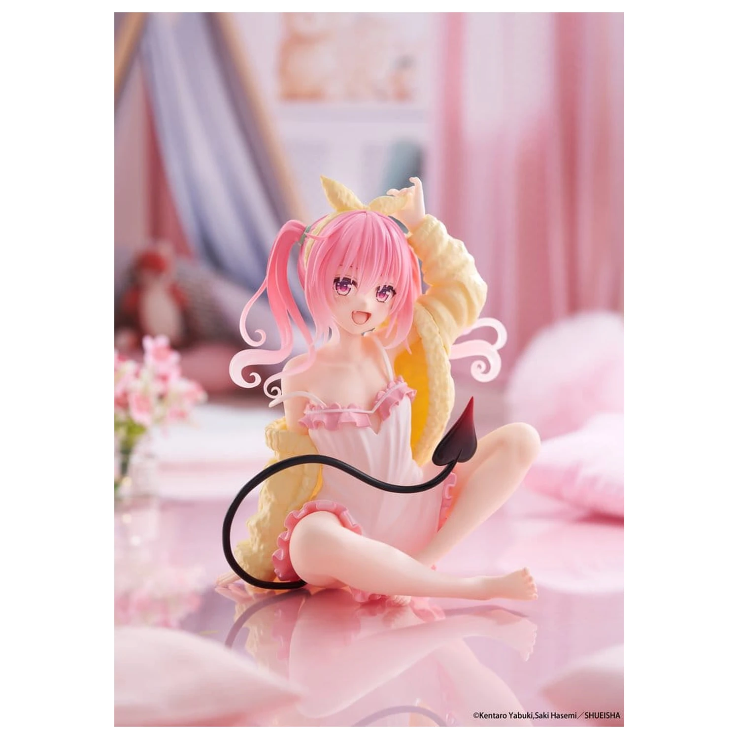 To Love-Ru Darkness Desktop Cute PVC kip Nana Room wear Ver. 13 cm fotografija izdelka