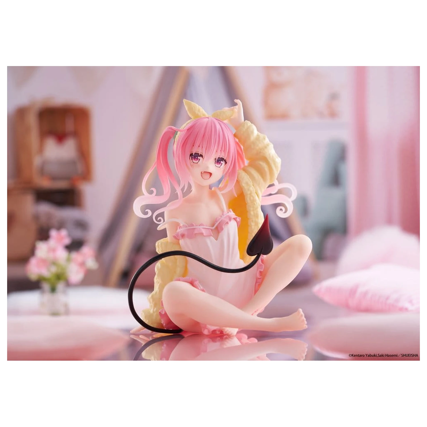 To Love-Ru Darkness Desktop Cute PVC kip Nana Room wear Ver. 13 cm fotografija izdelka