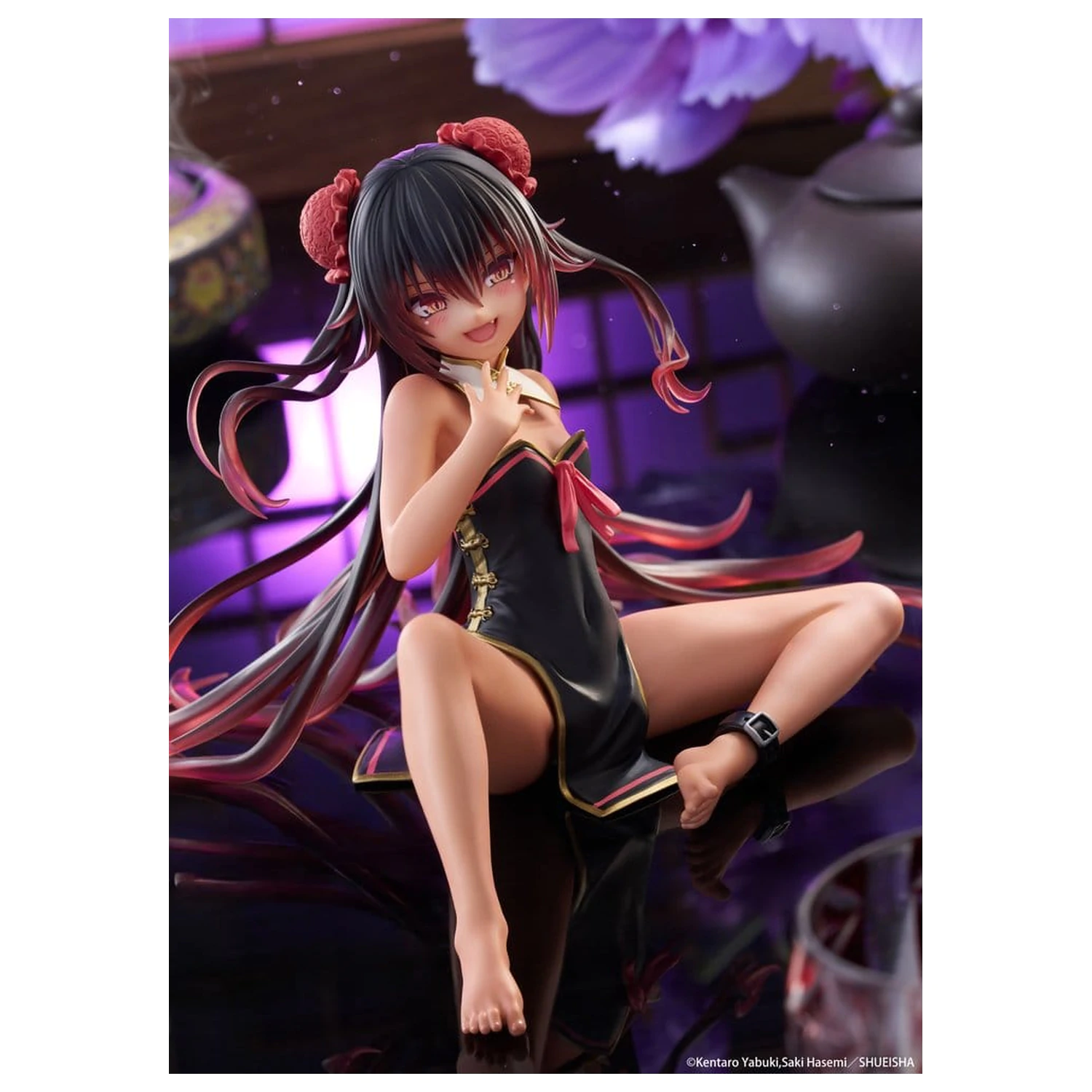 To Love-Ru Darkness namizna srčkana PVC figura Nemesis (Chinese Dress Ver.) 13 cm fotografija izdelka