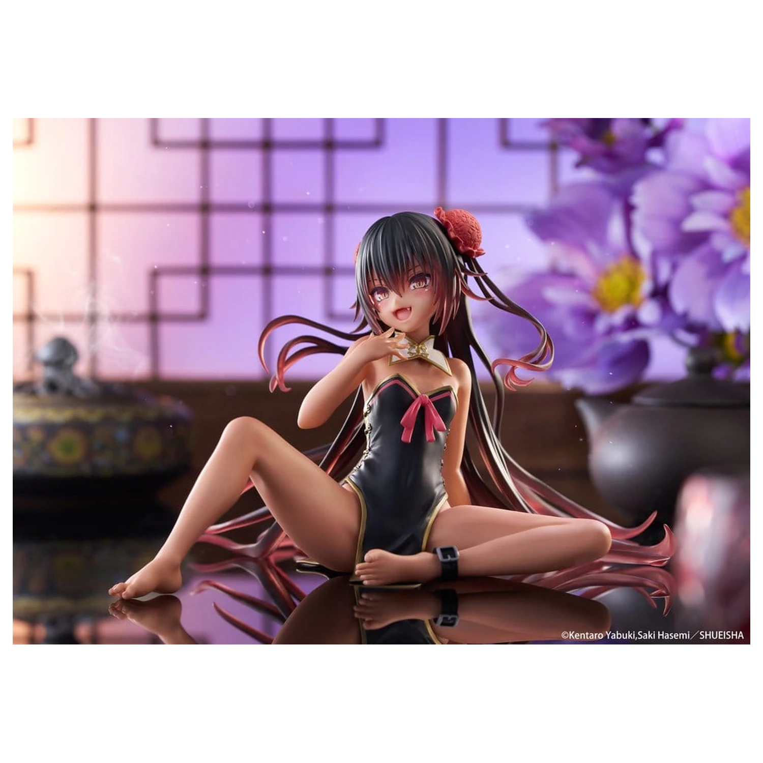 To Love-Ru Darkness namizna srčkana PVC figura Nemesis (Chinese Dress Ver.) 13 cm fotografija izdelka
