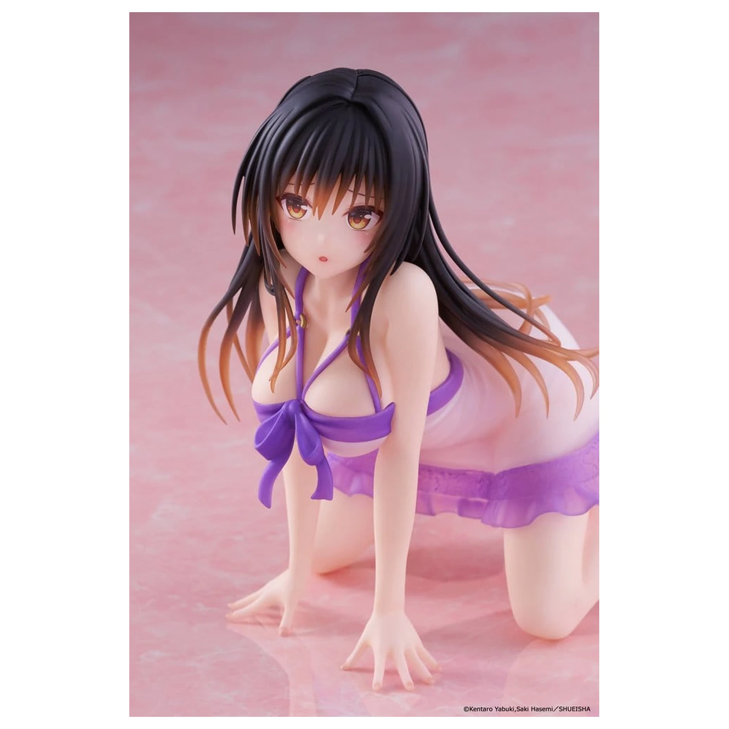 To Love Ru Darkness namizna ljubka PVC figurica Yui Kotegawa v spalni srajci 13 cm fotografija izdelka