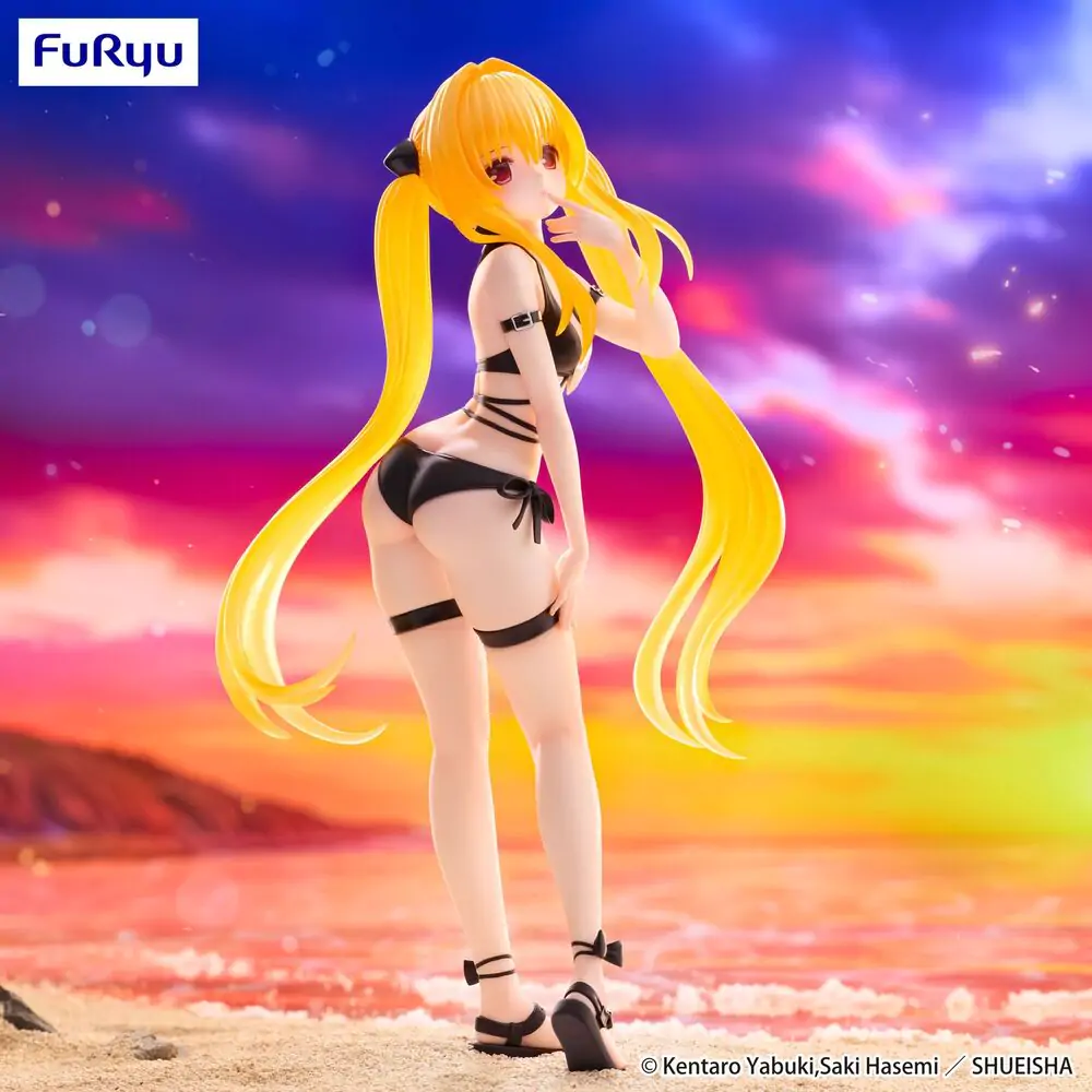 To Love Ru Darkness Konjiki No Yami Trio-Try-It figurica 19cm fotografija izdelka