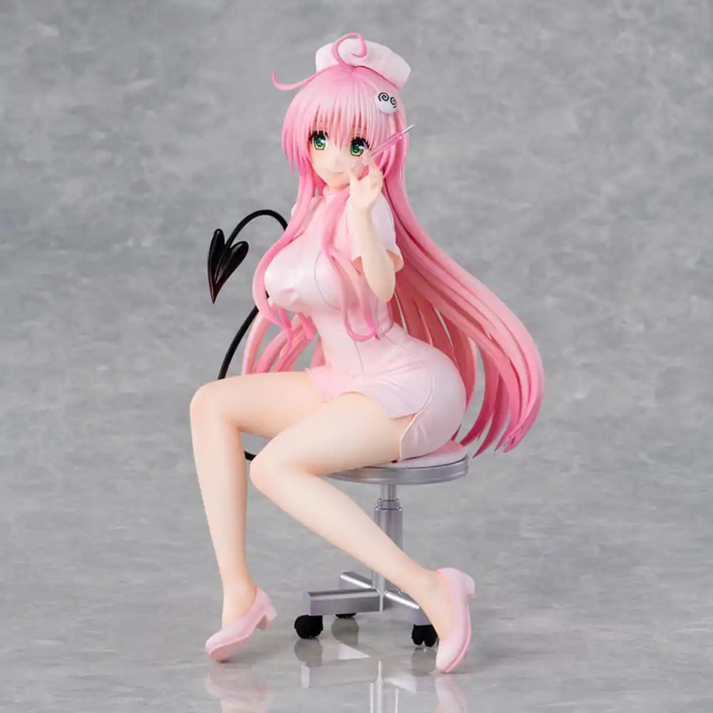 To Love-Ru Darkness Kip PVC Lara Satalin Deviluke Nurse Cos 26 cm fotografija izdelka