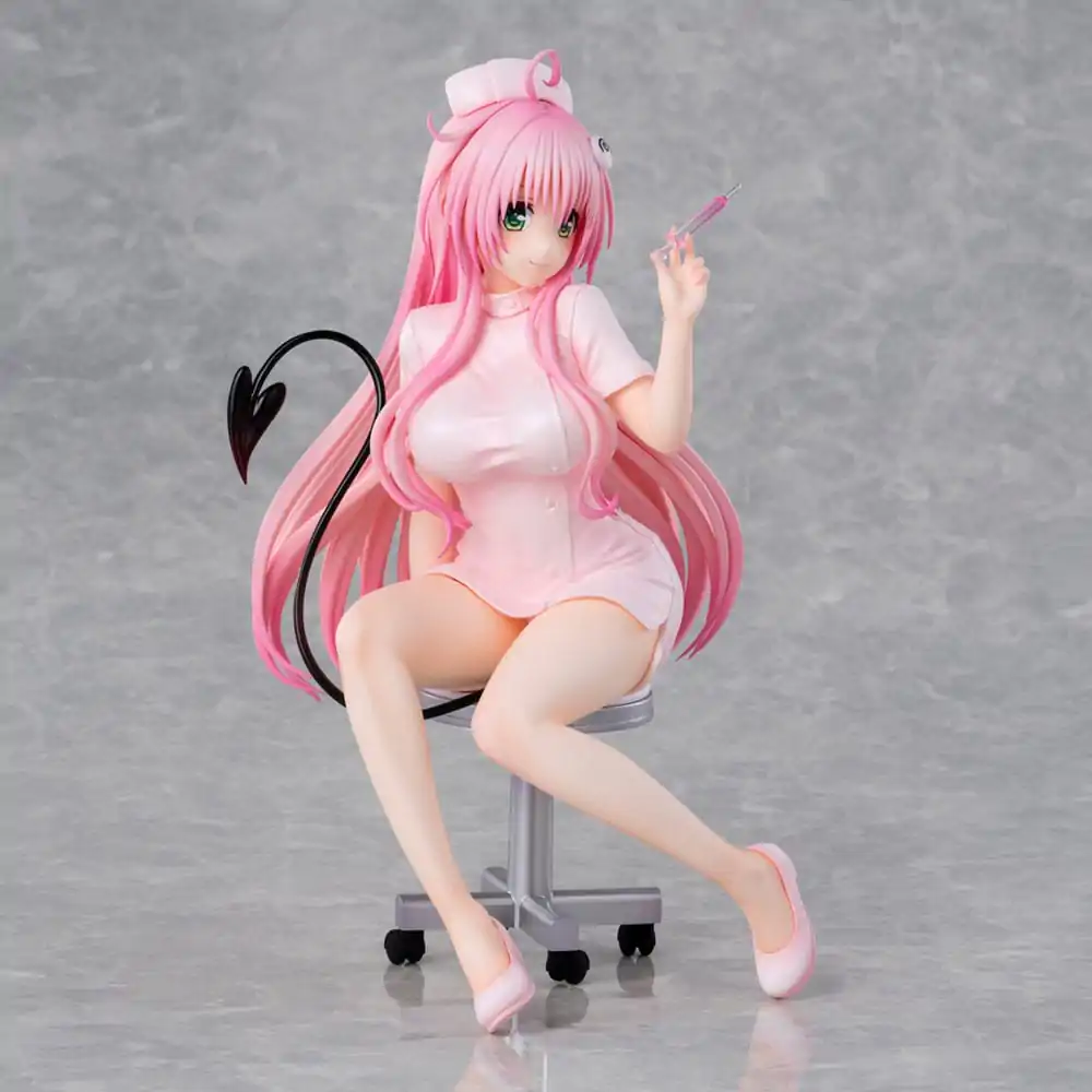 To Love-Ru Darkness Kip PVC Lara Satalin Deviluke Nurse Cos 26 cm fotografija izdelka