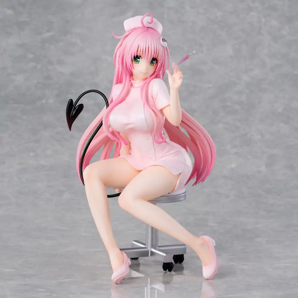 To Love-Ru Darkness Kip PVC Lara Satalin Deviluke Nurse Cos 26 cm fotografija izdelka