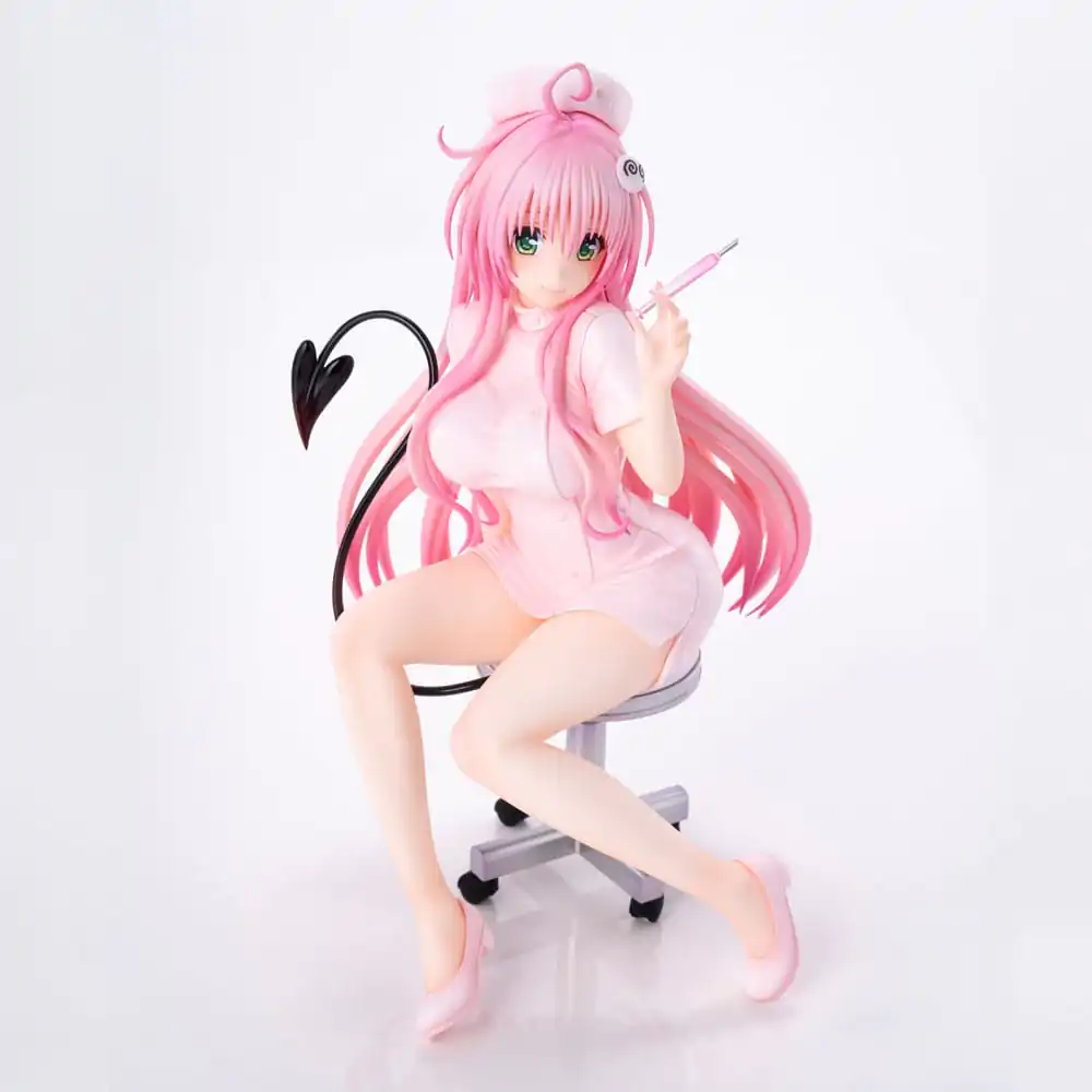 To Love-Ru Darkness Kip PVC Lara Satalin Deviluke Nurse Cos 26 cm fotografija izdelka