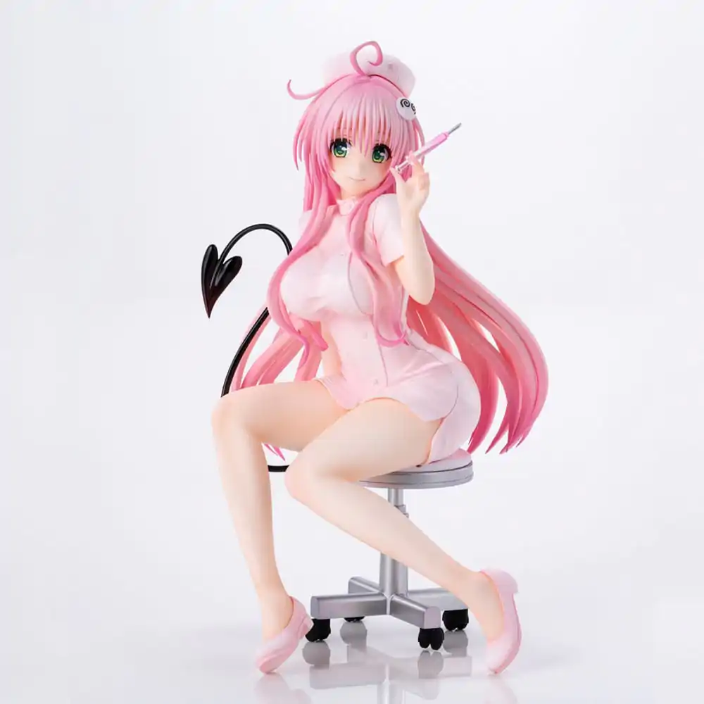 To Love-Ru Darkness Kip PVC Lara Satalin Deviluke Nurse Cos 26 cm fotografija izdelka