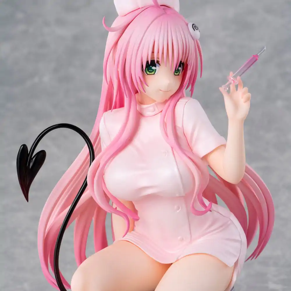 To Love-Ru Darkness Kip PVC Lara Satalin Deviluke Nurse Cos 26 cm fotografija izdelka