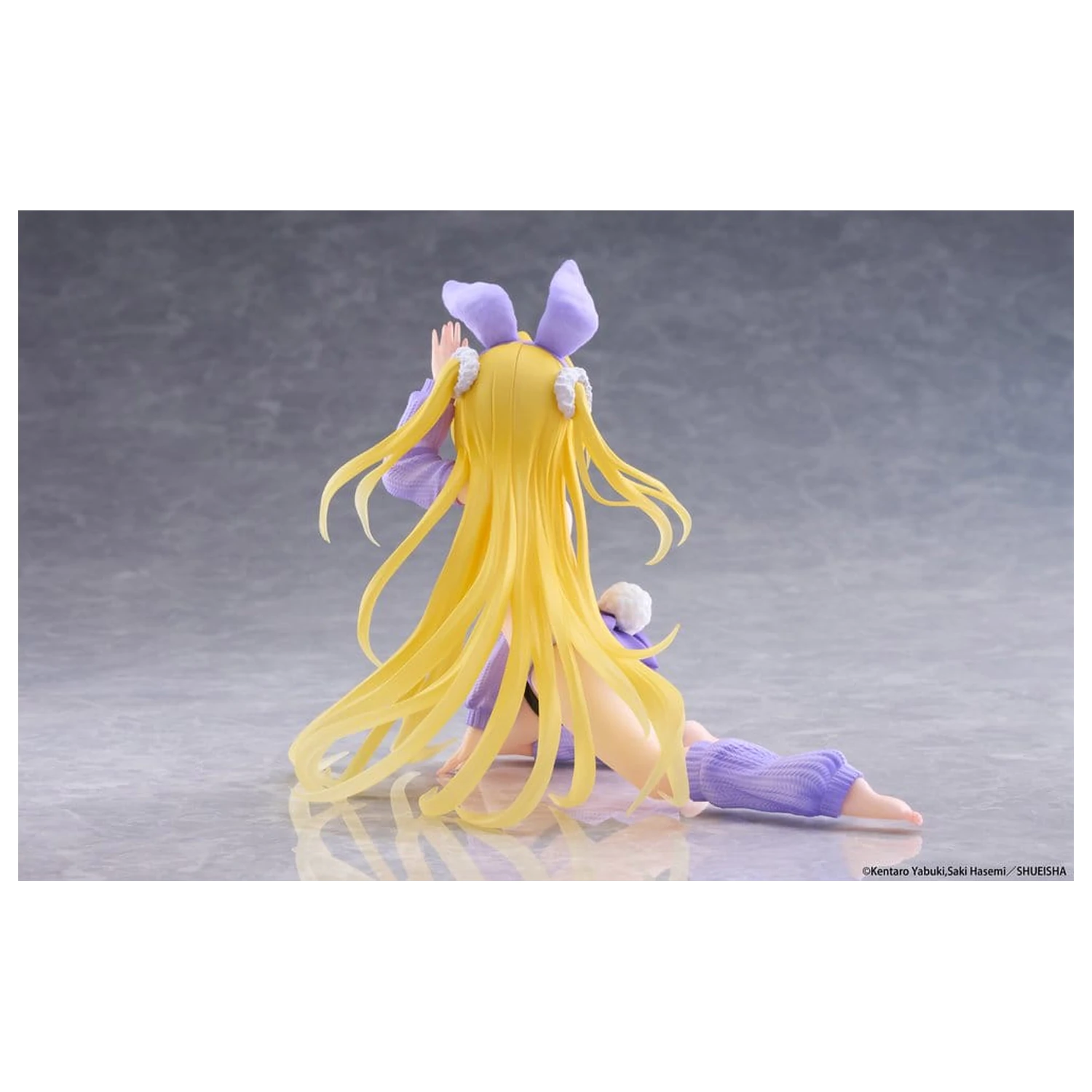 To Love-Ru Darkness MOFLOCK PVC figura Golden Darkness (Fluffy Bunny Ver.) 13 cm fotografija izdelka