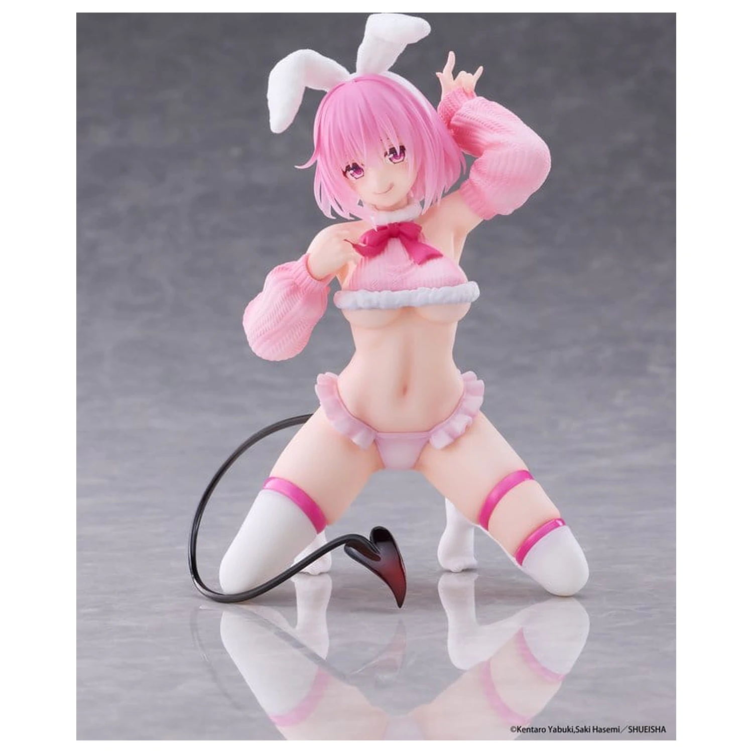 To Love-Ru Darkness MOFLOCK PVC figura Momo (Fluffy Bunny Ver.) 13 cm fotografija izdelka