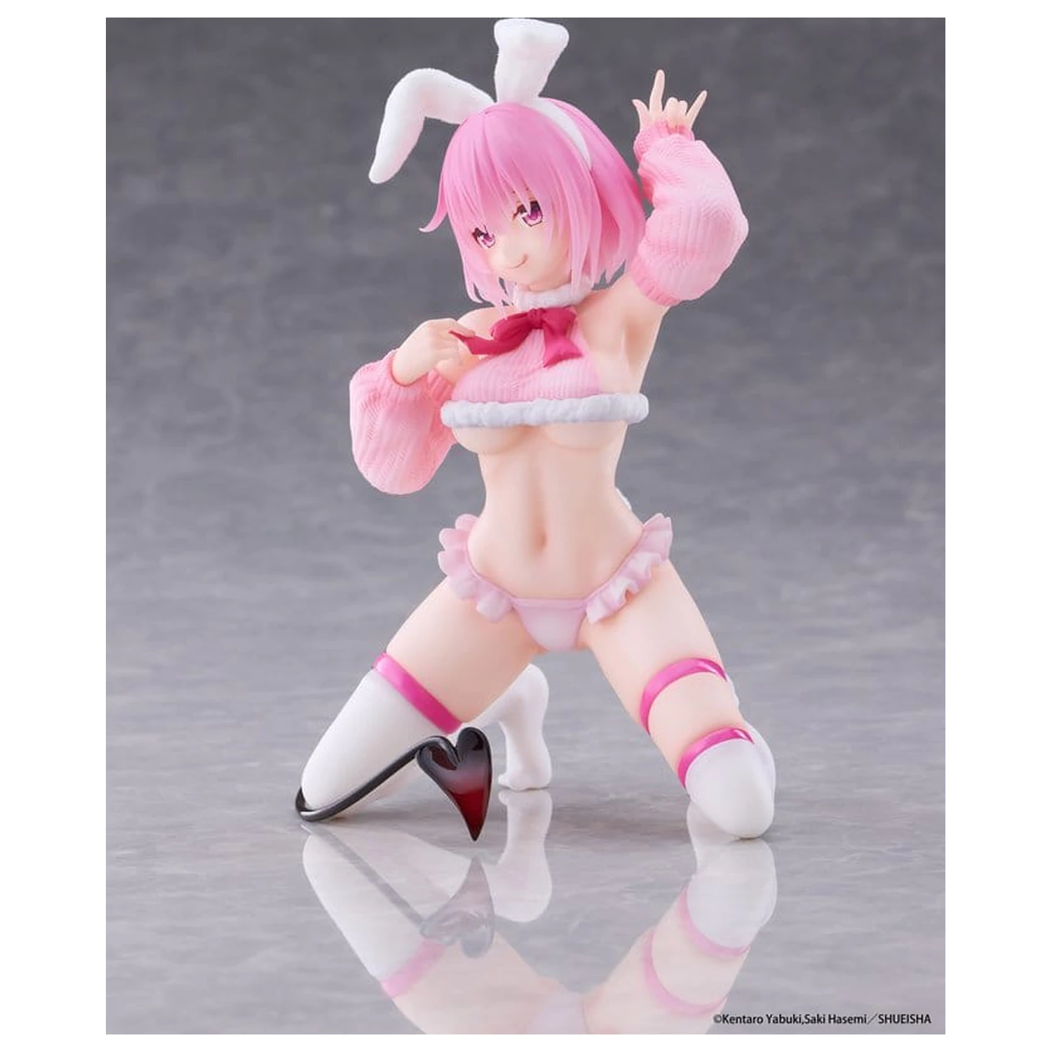To Love-Ru Darkness MOFLOCK PVC figura Momo (Fluffy Bunny Ver.) 13 cm fotografija izdelka