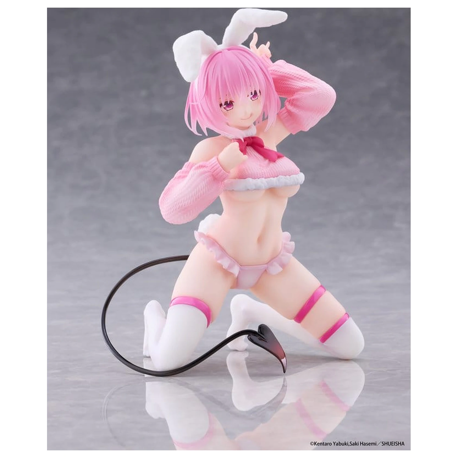To Love-Ru Darkness MOFLOCK PVC figura Momo (Fluffy Bunny Ver.) 13 cm fotografija izdelka