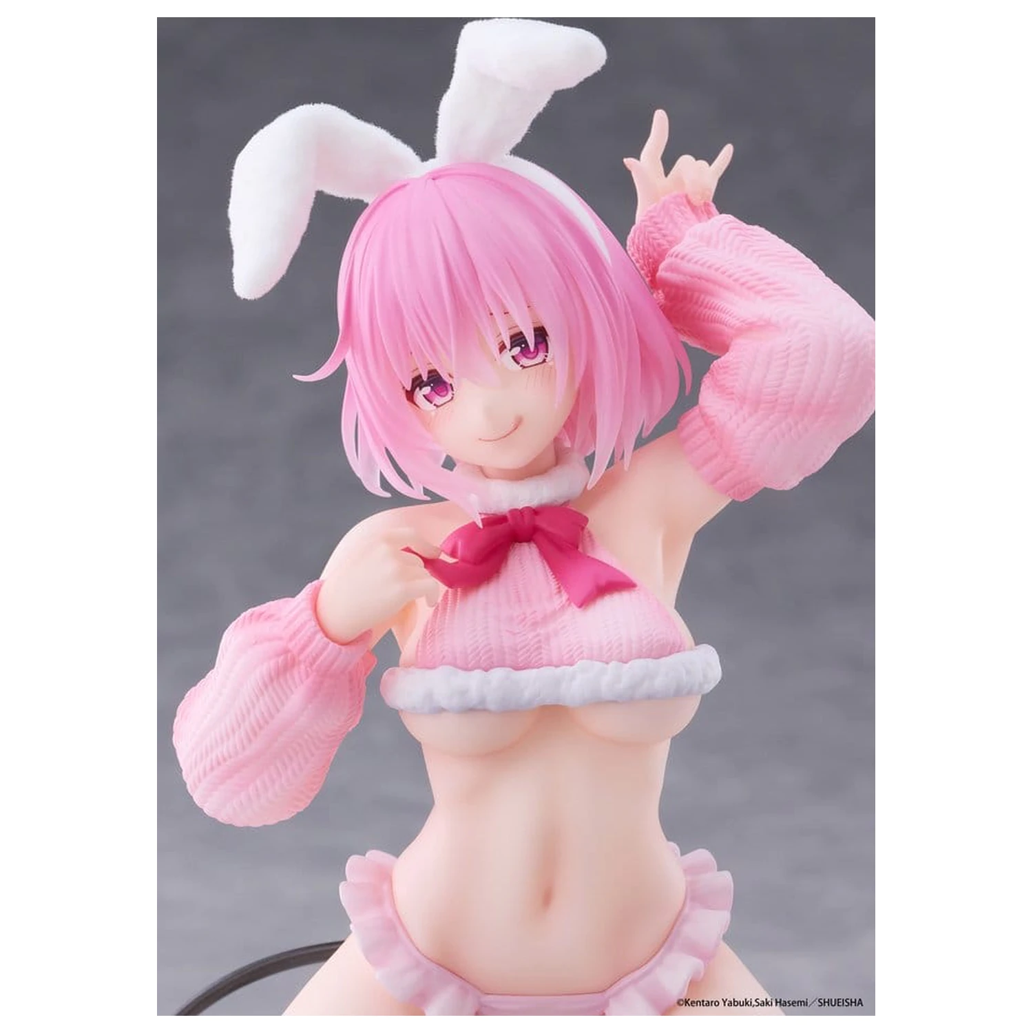 To Love-Ru Darkness MOFLOCK PVC figura Momo (Fluffy Bunny Ver.) 13 cm fotografija izdelka