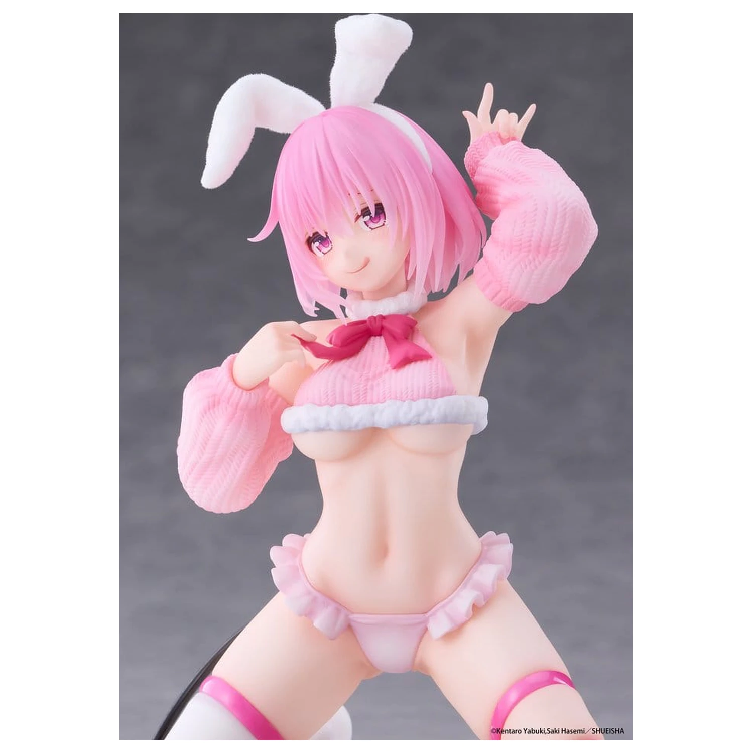 To Love-Ru Darkness MOFLOCK PVC figura Momo (Fluffy Bunny Ver.) 13 cm fotografija izdelka