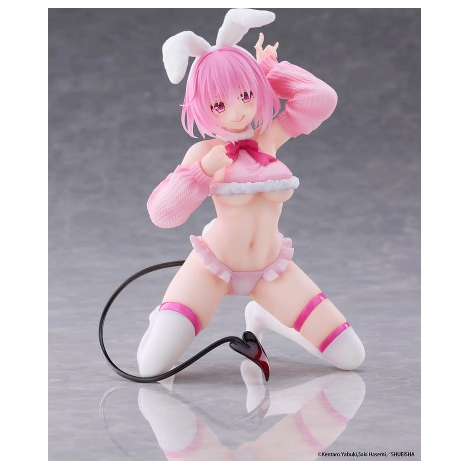 To Love-Ru Darkness MOFLOCK PVC figura Momo (Fluffy Bunny Ver.) 13 cm fotografija izdelka
