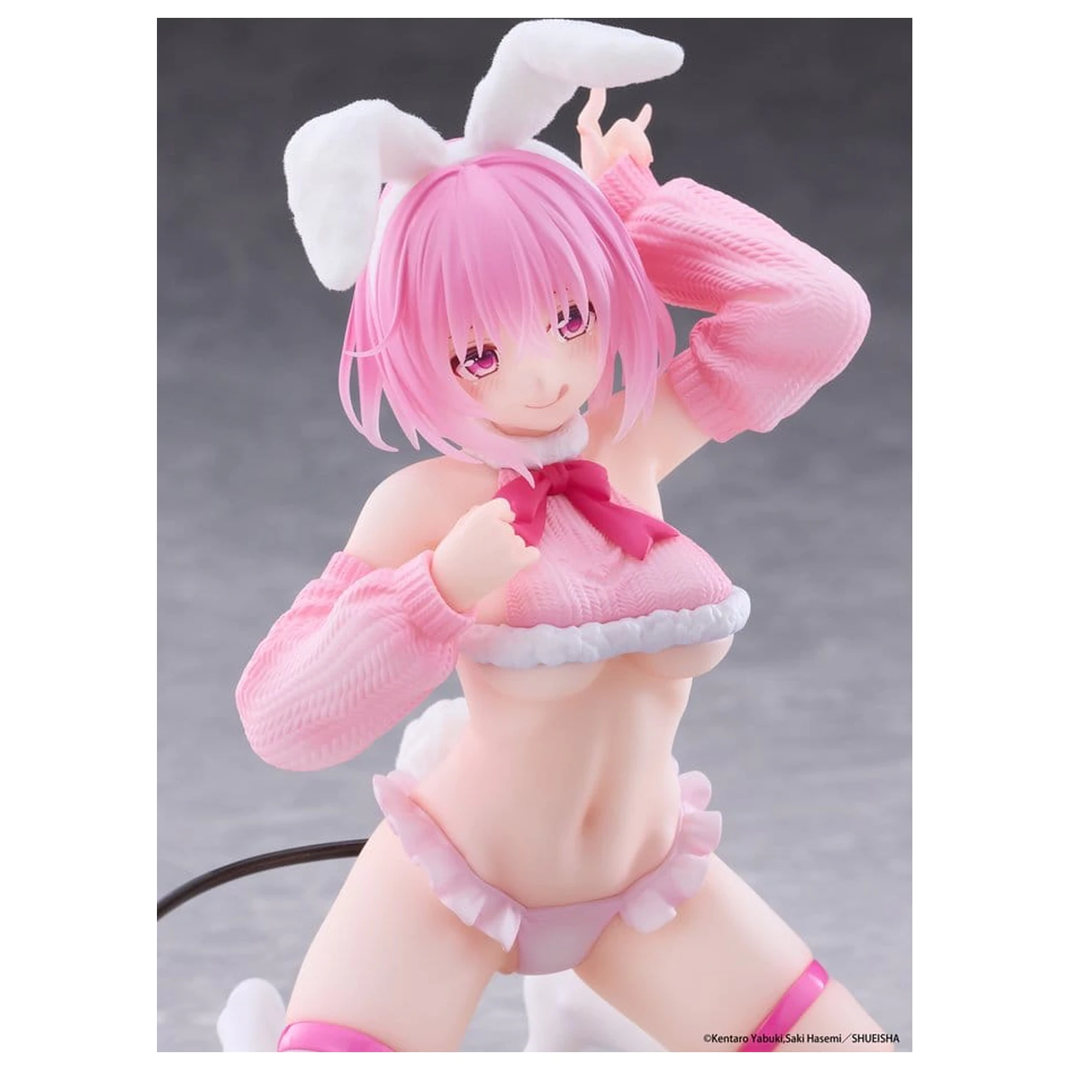 To Love-Ru Darkness MOFLOCK PVC figura Momo (Fluffy Bunny Ver.) 13 cm fotografija izdelka