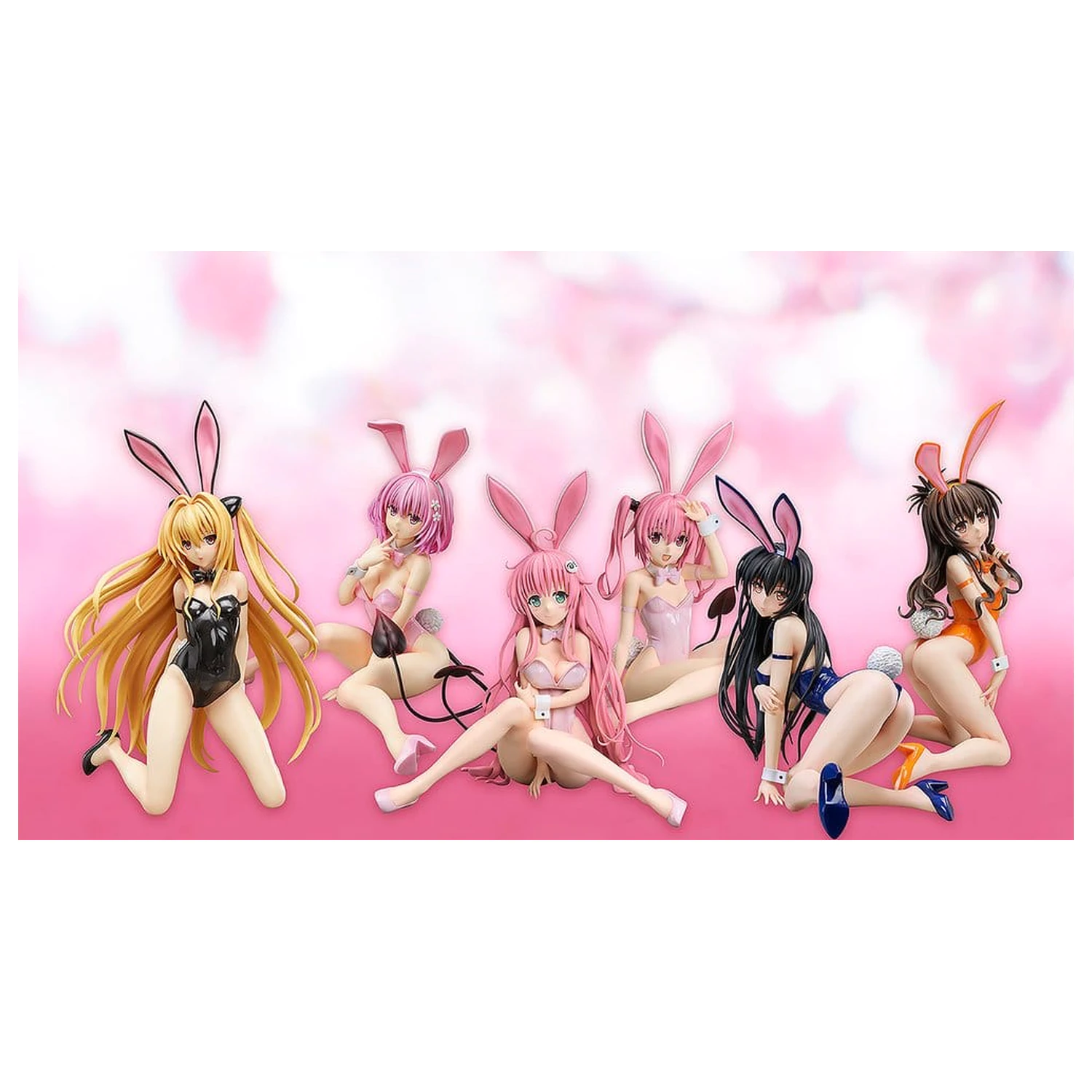 To Love-Ru Darkness PVC figura 1/4 Lala Satalin Deviluke: Bare Leg Bunny Ver. 28 cm fotografija izdelka