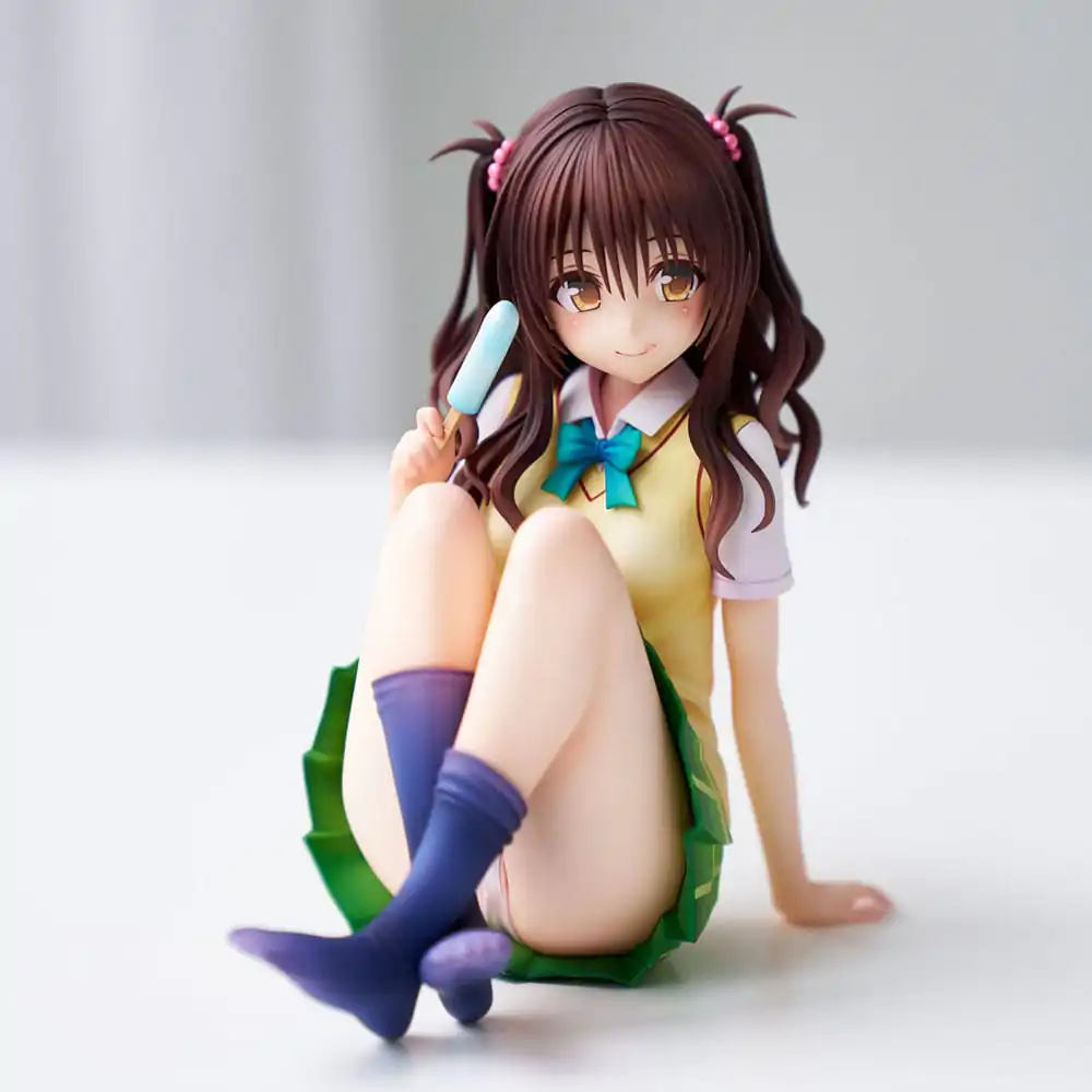 To Love-Ru Darkness Kip PVC Šolska Uniforma Serija Mikan Yuki High School Student Ver. 15 cm fotografija izdelka