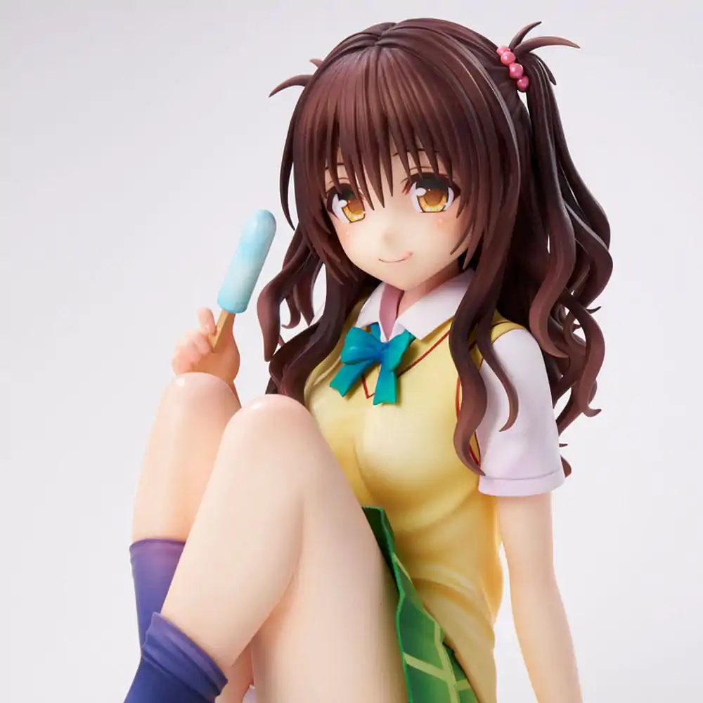 To Love-Ru Darkness Kip PVC Šolska Uniforma Serija Mikan Yuki High School Student Ver. 15 cm fotografija izdelka