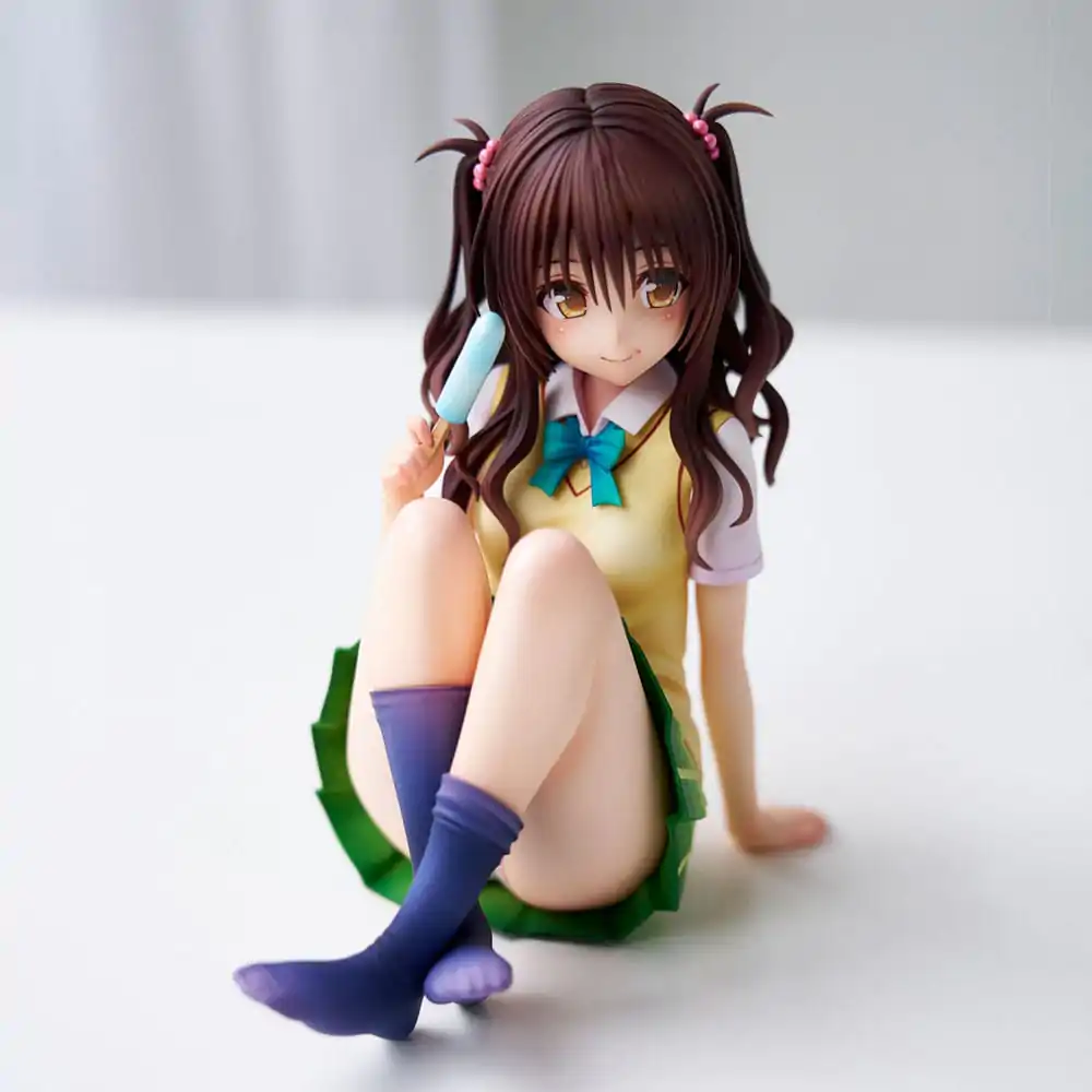 To Love-Ru Darkness Kip PVC Šolska Uniforma Serija Mikan Yuki High School Student Ver. 15 cm fotografija izdelka