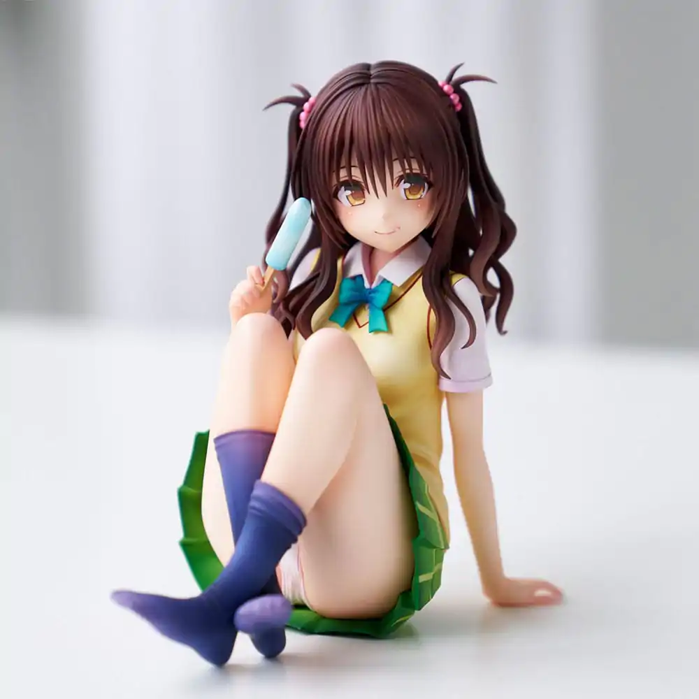 To Love-Ru Darkness Kip PVC Šolska Uniforma Serija Mikan Yuki High School Student Ver. 15 cm fotografija izdelka