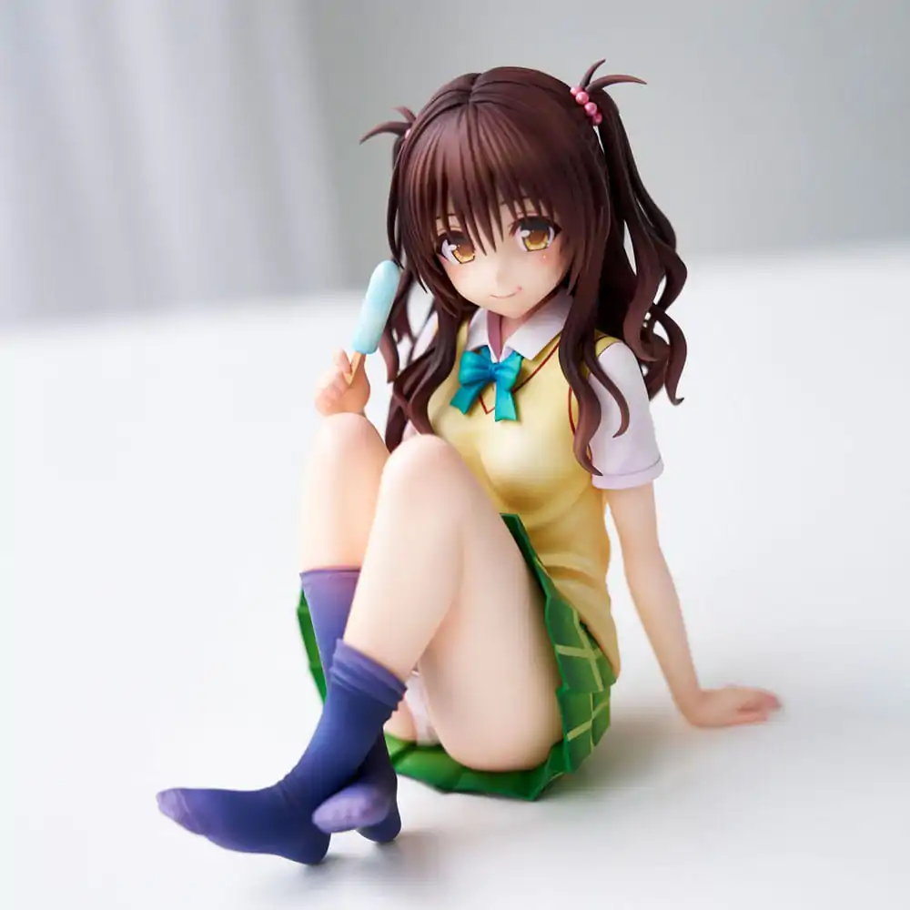 To Love-Ru Darkness Kip PVC Šolska Uniforma Serija Mikan Yuki High School Student Ver. 15 cm fotografija izdelka