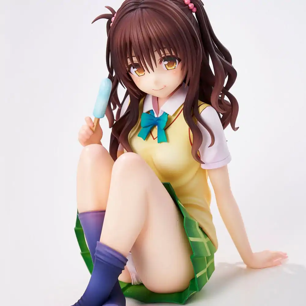 To Love-Ru Darkness Kip PVC Šolska Uniforma Serija Mikan Yuki High School Student Ver. 15 cm fotografija izdelka