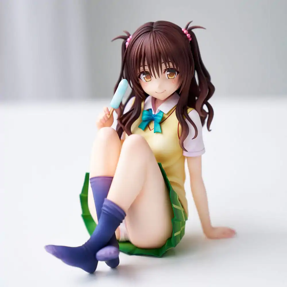 To Love-Ru Darkness Kip PVC Šolska Uniforma Serija Mikan Yuki High School Student Ver. 15 cm fotografija izdelka