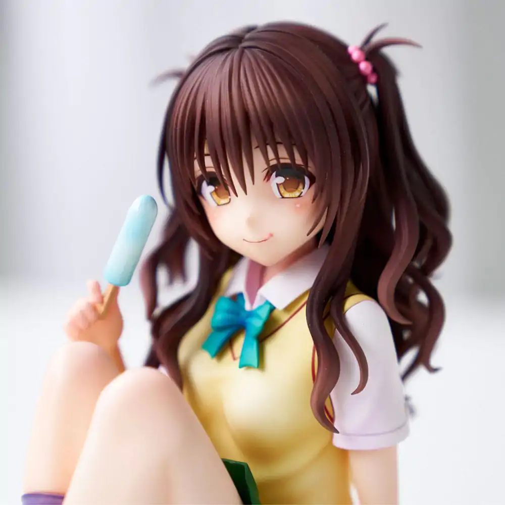 To Love-Ru Darkness Kip PVC Šolska Uniforma Serija Mikan Yuki High School Student Ver. 15 cm fotografija izdelka