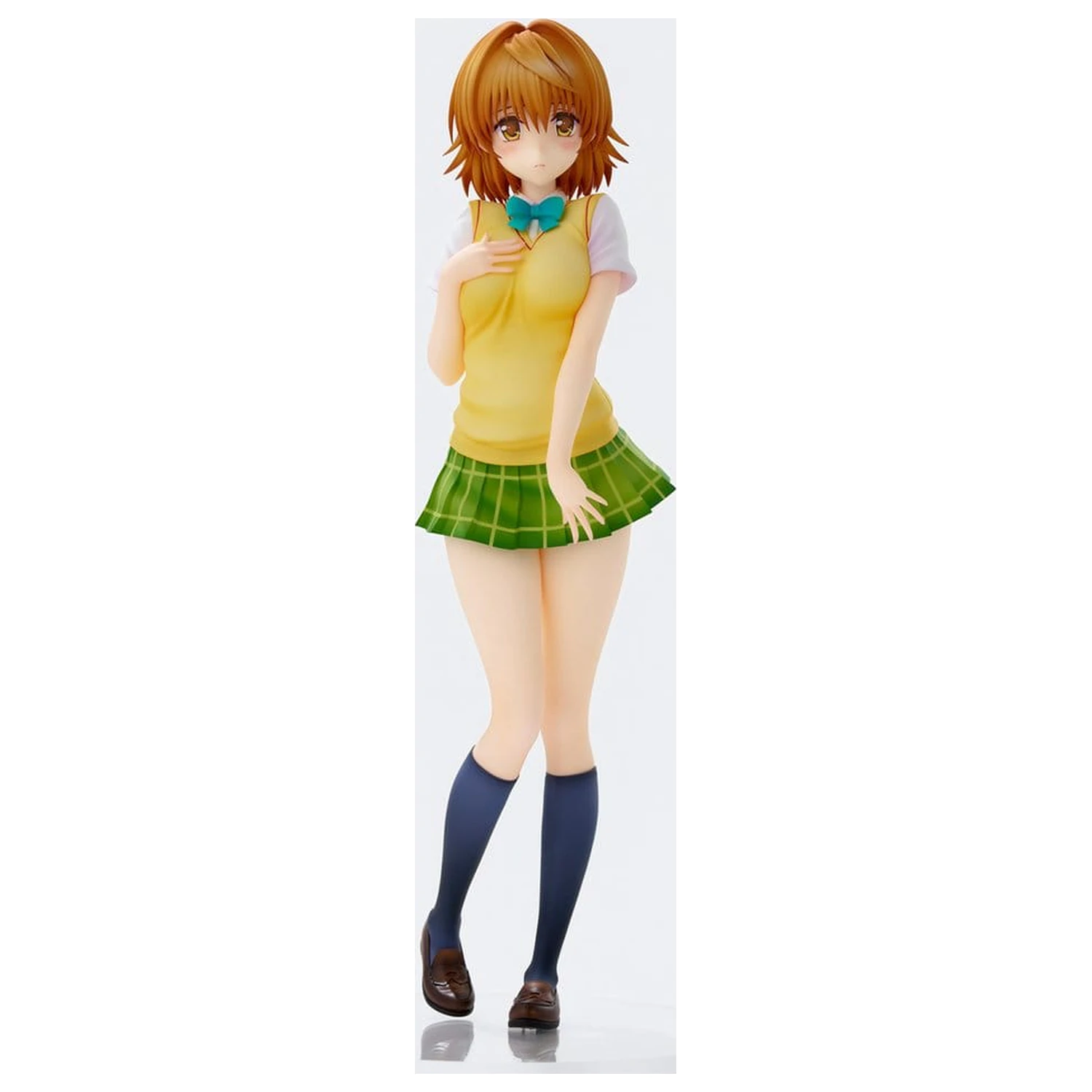To Love-Ru Darkness šolska uniforma serija PVC figura Riko Yuzaki 28 cm fotografija izdelka