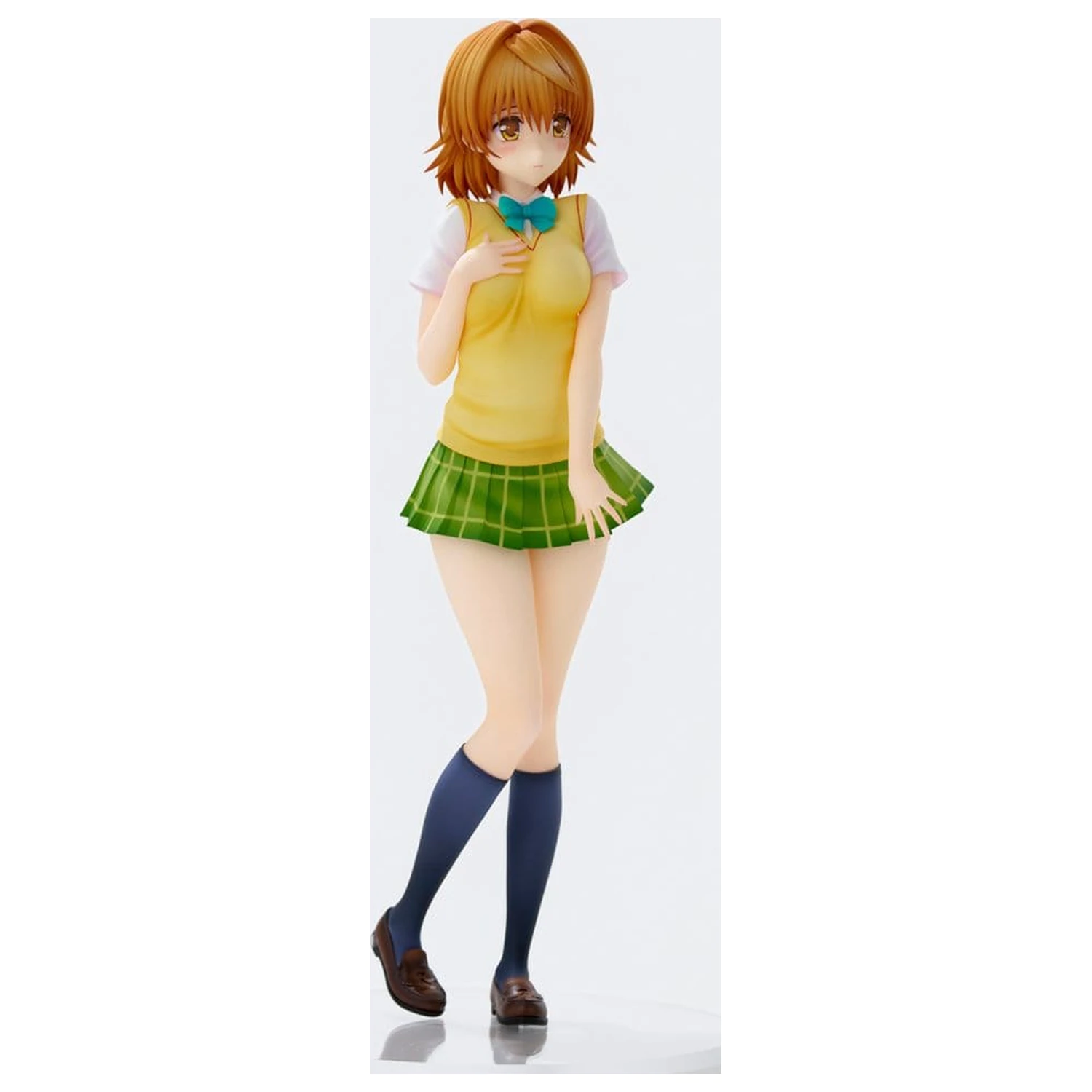 To Love-Ru Darkness šolska uniforma serija PVC figura Riko Yuzaki 28 cm fotografija izdelka