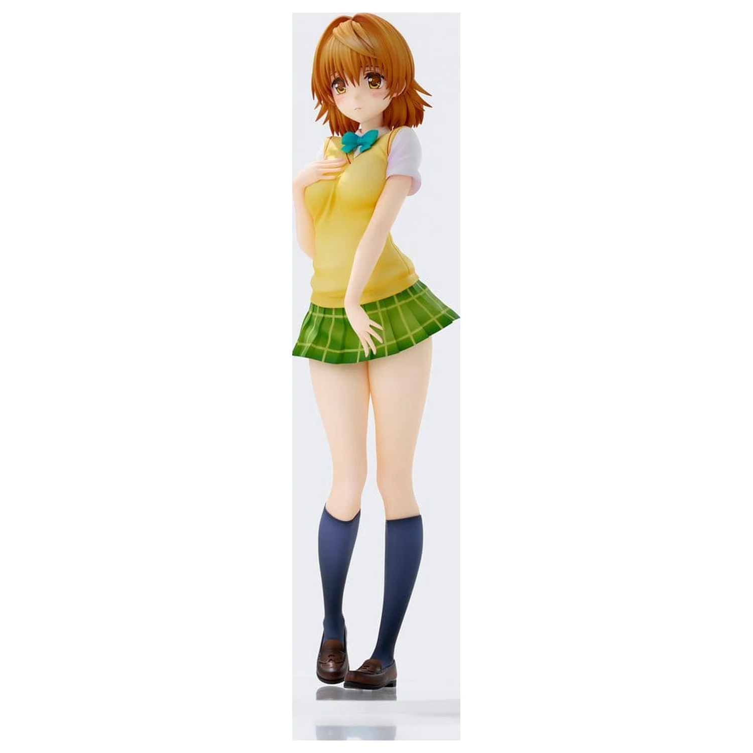 To Love-Ru Darkness šolska uniforma serija PVC figura Riko Yuzaki 28 cm fotografija izdelka