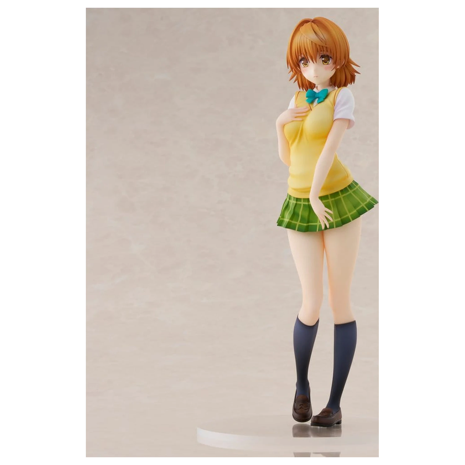 To Love-Ru Darkness šolska uniforma serija PVC figura Riko Yuzaki 28 cm fotografija izdelka