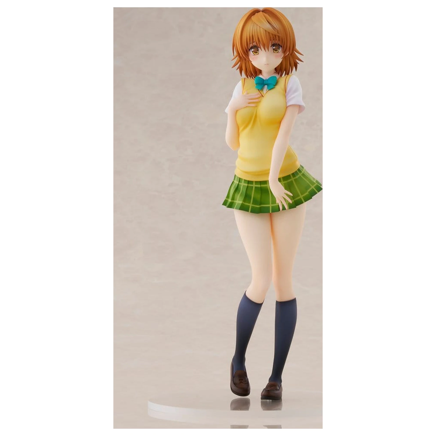 To Love-Ru Darkness šolska uniforma serija PVC figura Riko Yuzaki 28 cm fotografija izdelka