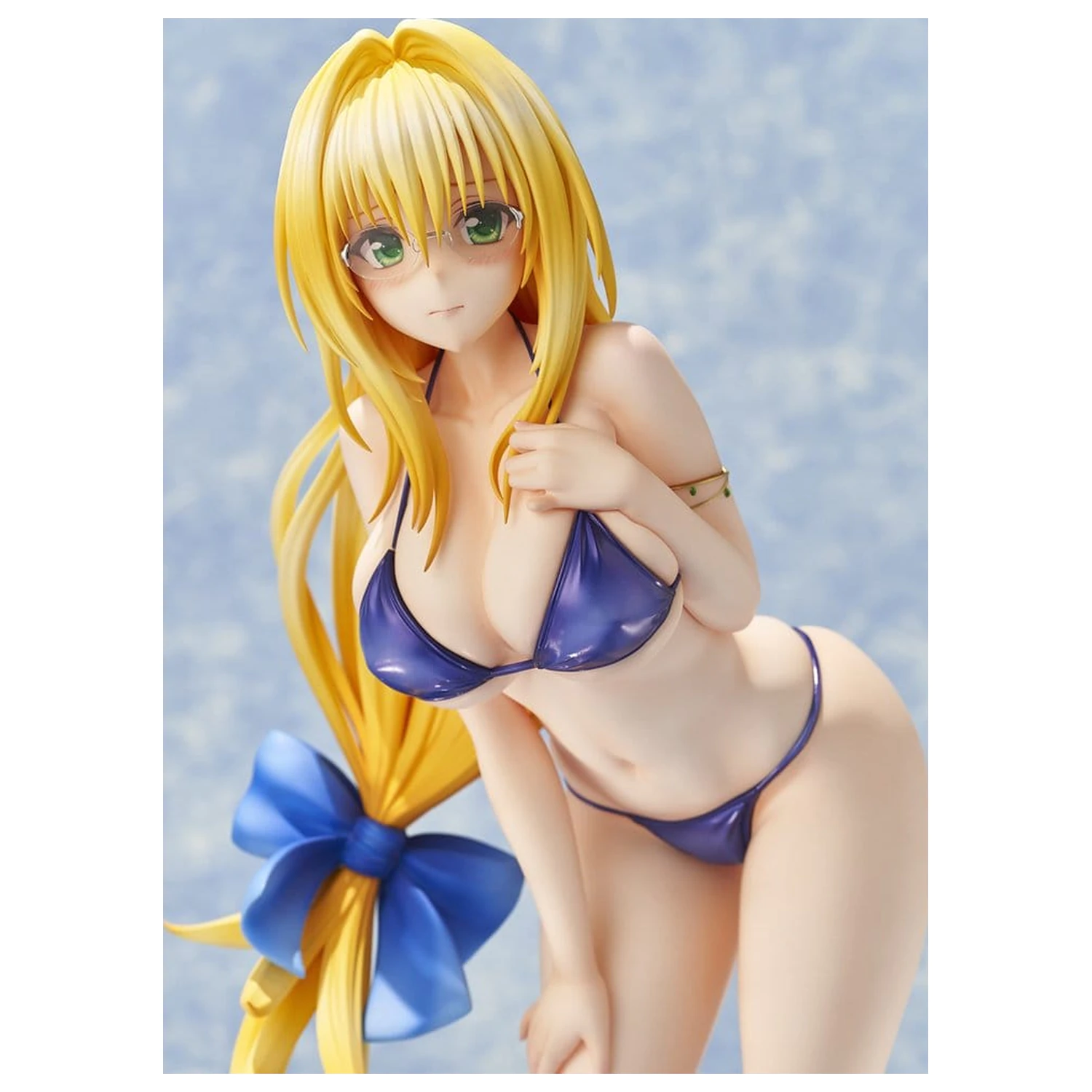 To LOVE-Ru Darkness Swimsuit Series PVC figura 1/4 Tearju Lunatique Reissue 36 cm fotografija izdelka