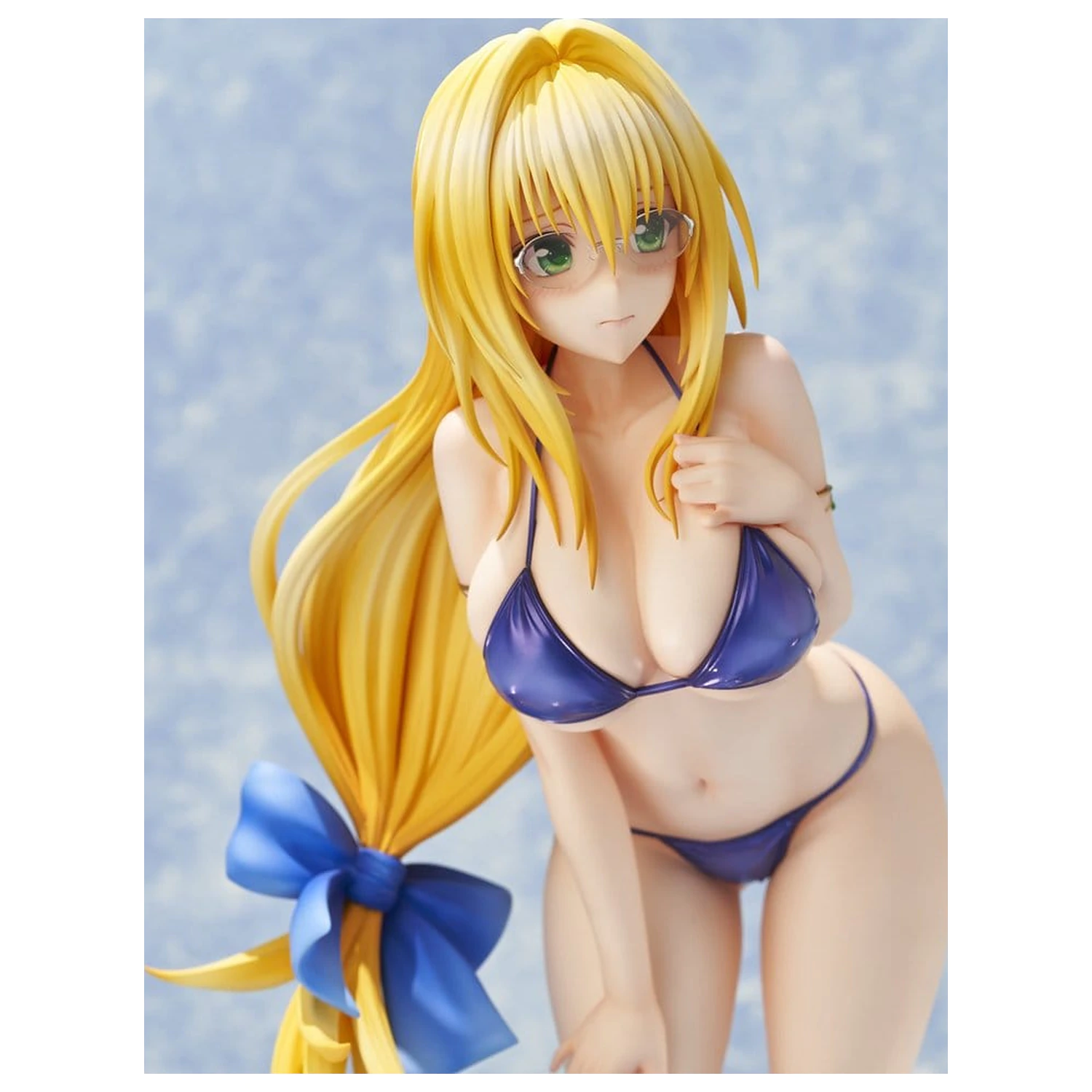 To LOVE-Ru Darkness Swimsuit Series PVC figura 1/4 Tearju Lunatique Reissue 36 cm fotografija izdelka