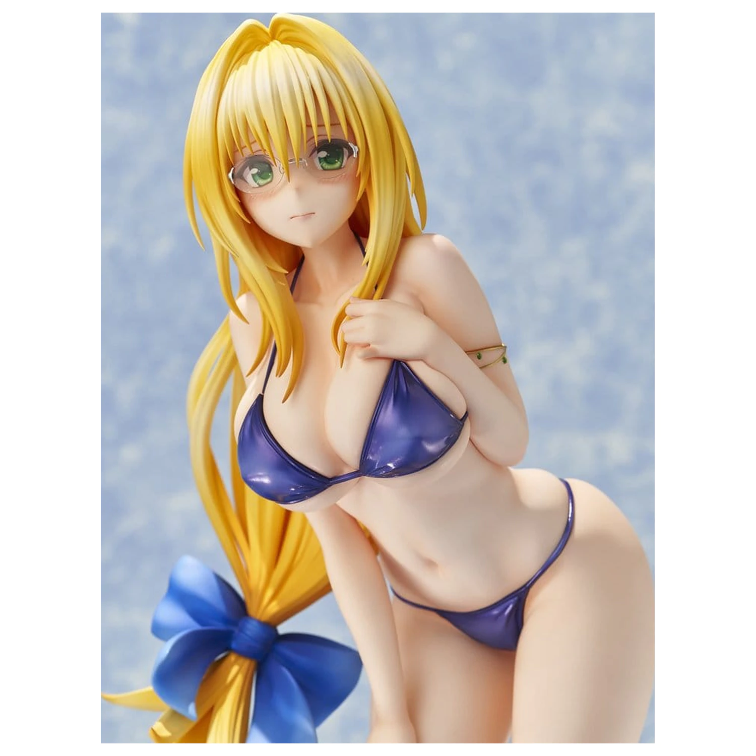 To LOVE-Ru Darkness Swimsuit Series PVC figura 1/4 Tearju Lunatique Reissue 36 cm fotografija izdelka