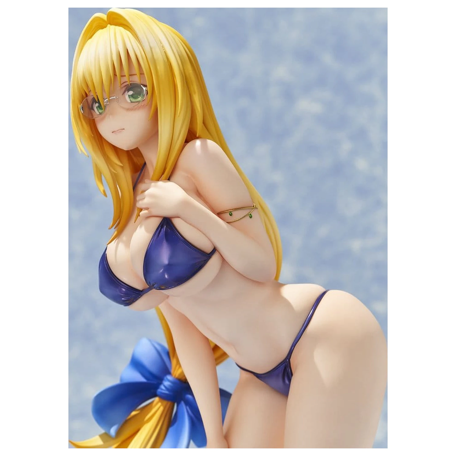 To LOVE-Ru Darkness Swimsuit Series PVC figura 1/4 Tearju Lunatique Reissue 36 cm fotografija izdelka