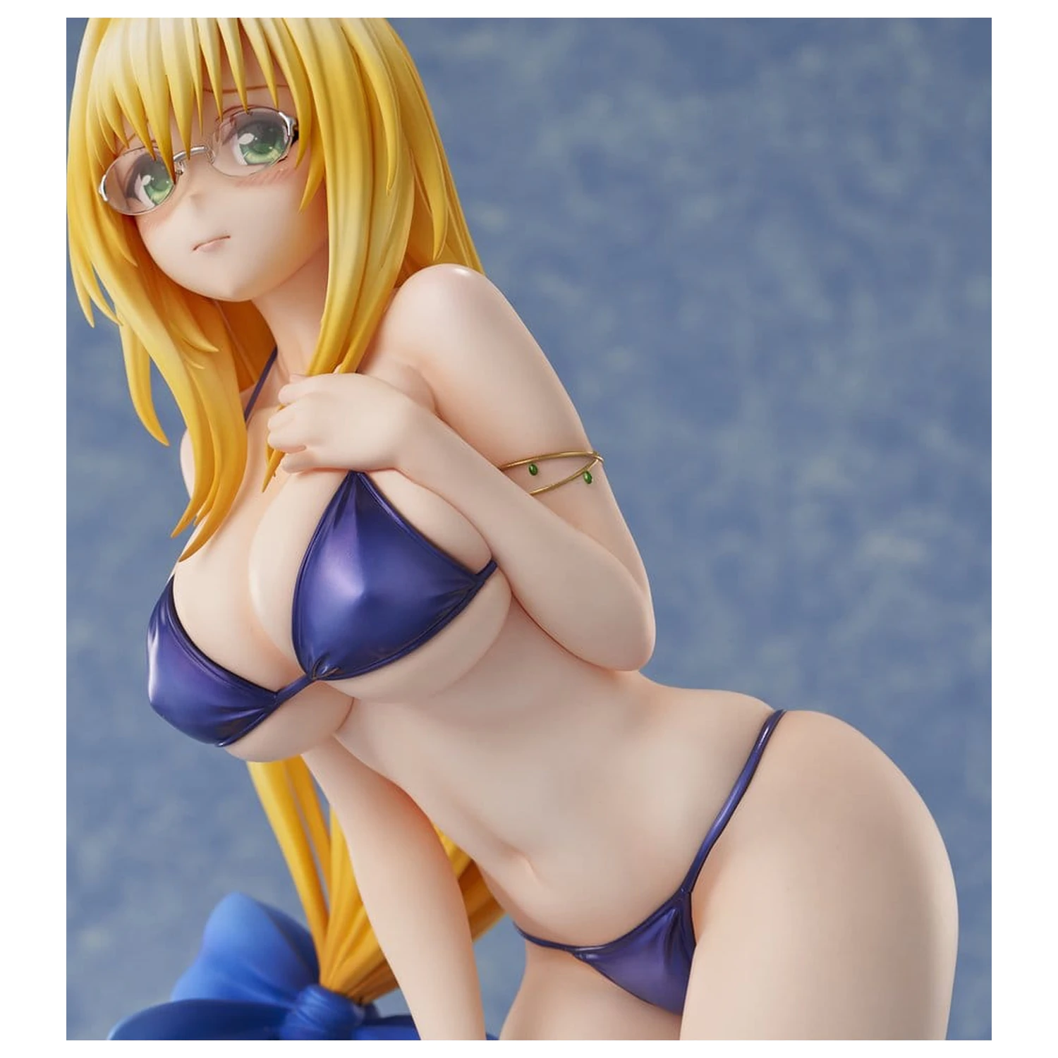 To LOVE-Ru Darkness Swimsuit Series PVC figura 1/4 Tearju Lunatique Reissue 36 cm fotografija izdelka