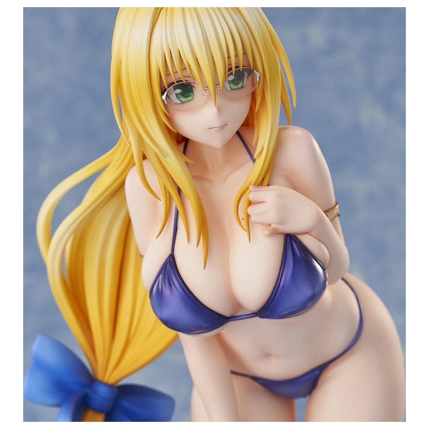To LOVE-Ru Darkness Swimsuit Series PVC figura 1/4 Tearju Lunatique Reissue 36 cm fotografija izdelka
