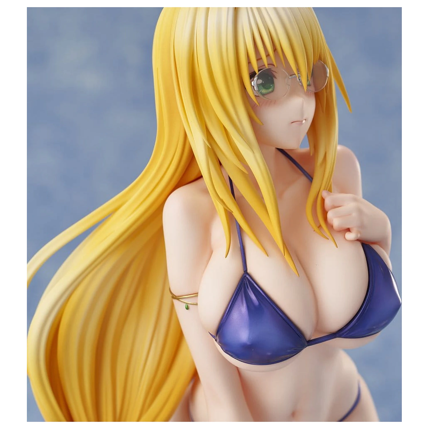 To LOVE-Ru Darkness Swimsuit Series PVC figura 1/4 Tearju Lunatique Reissue 36 cm fotografija izdelka