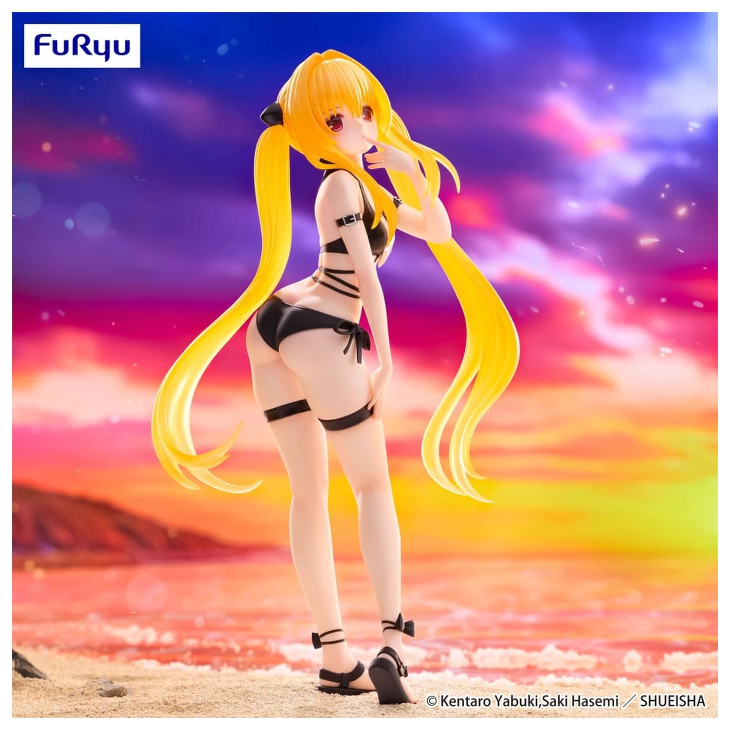 To Love Ru Darkness Trio-Try-iT PVC figura Konjiki no Yami 19 cm fotografija izdelka