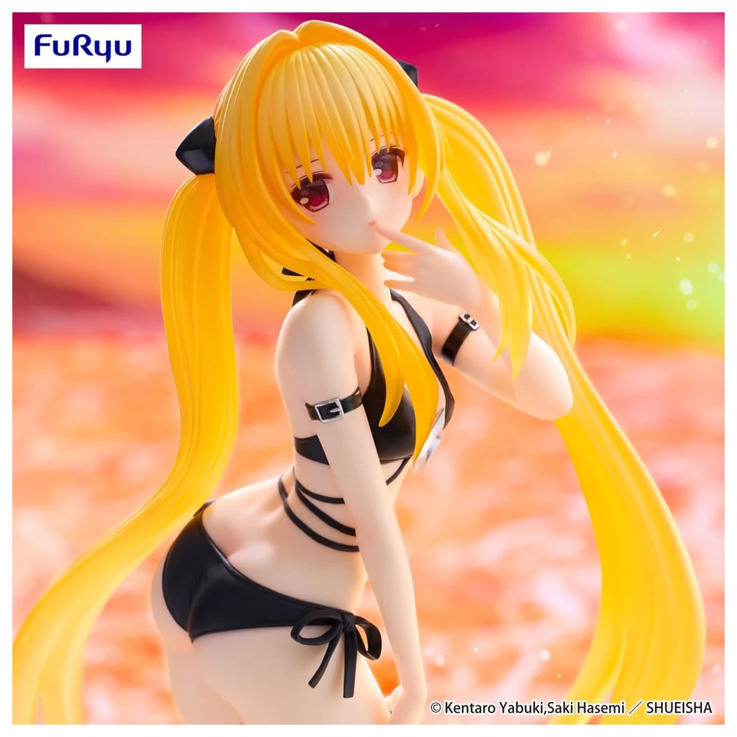 To Love Ru Darkness Trio-Try-iT PVC figura Konjiki no Yami 19 cm fotografija izdelka