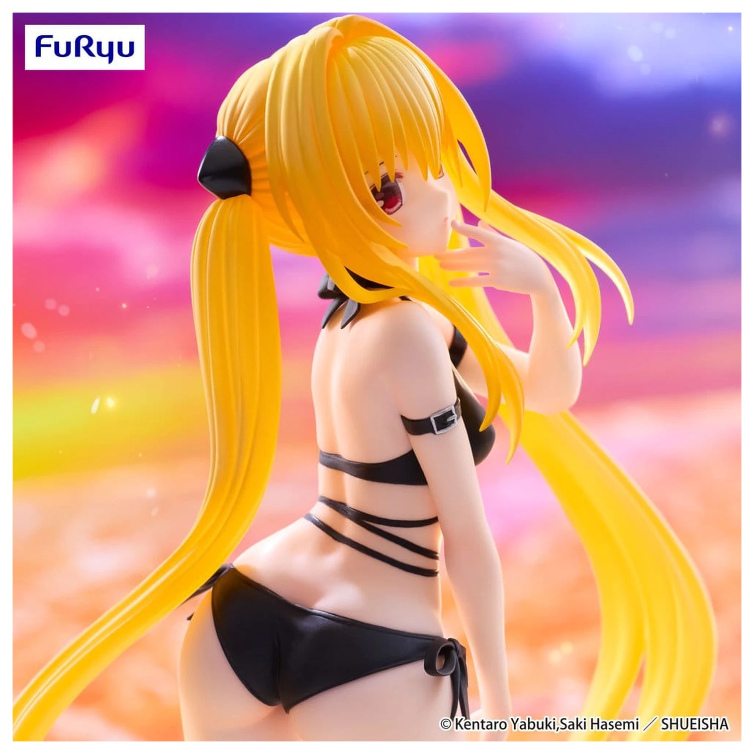 To Love Ru Darkness Trio-Try-iT PVC figura Konjiki no Yami 19 cm fotografija izdelka