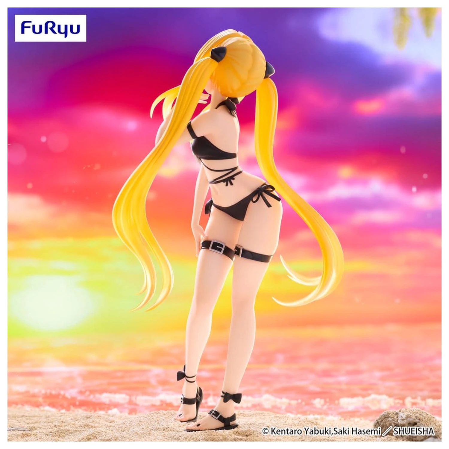 To Love Ru Darkness Trio-Try-iT PVC figura Konjiki no Yami 19 cm fotografija izdelka