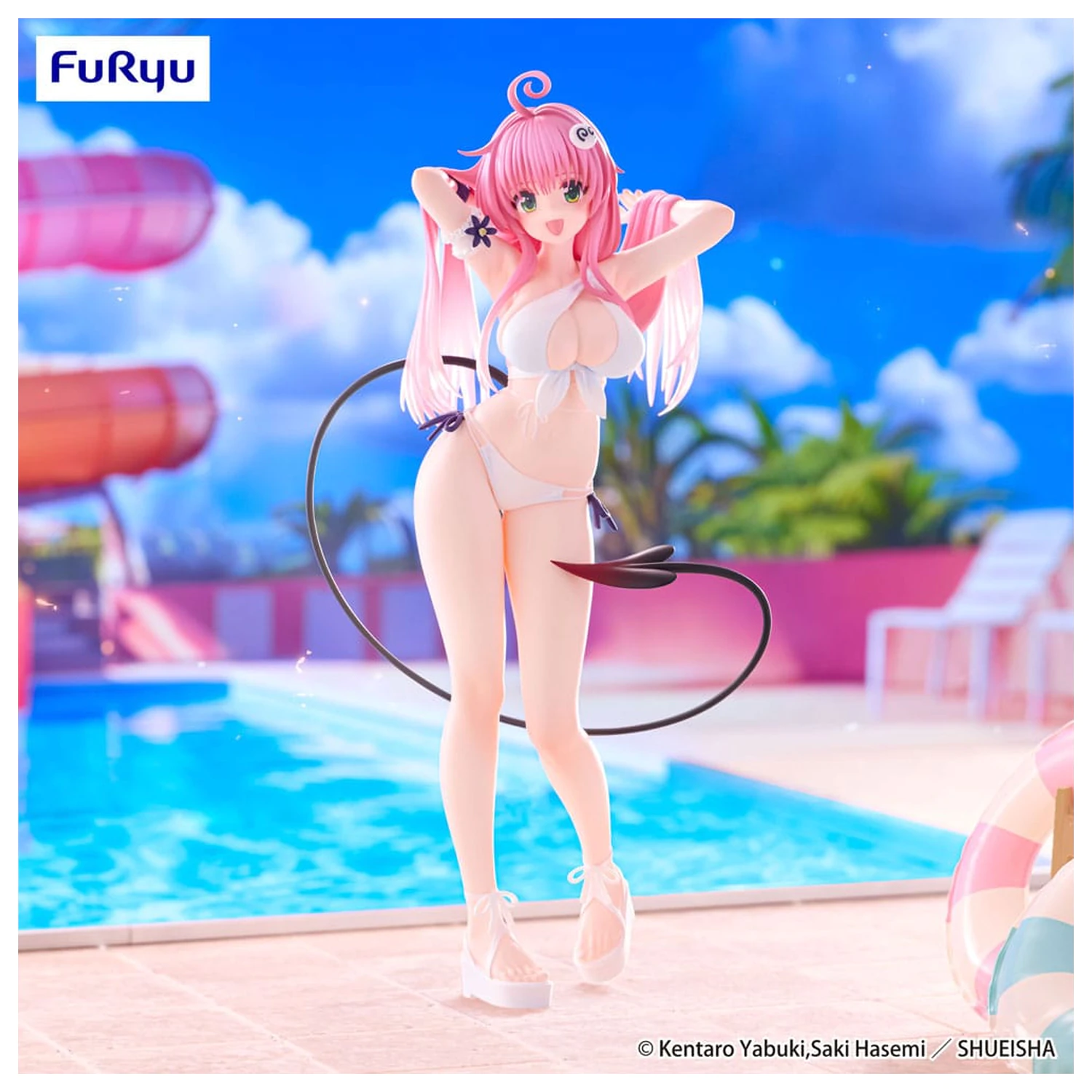 To Love Ru Darkness Trio-Try-iT PVC Kip Lala Satalin Deviluke 21 cm fotografija izdelka