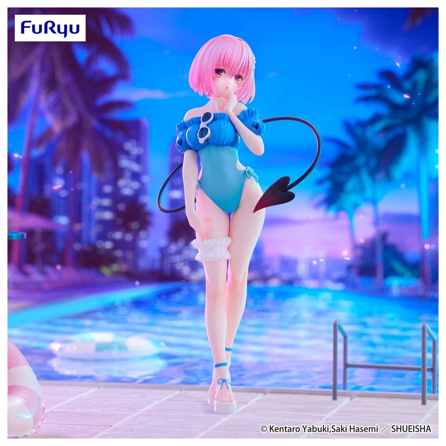 To Love Ru Darkness Trio-Try-iT PVC Kip Momo Belia Deviluke 19 cm fotografija izdelka