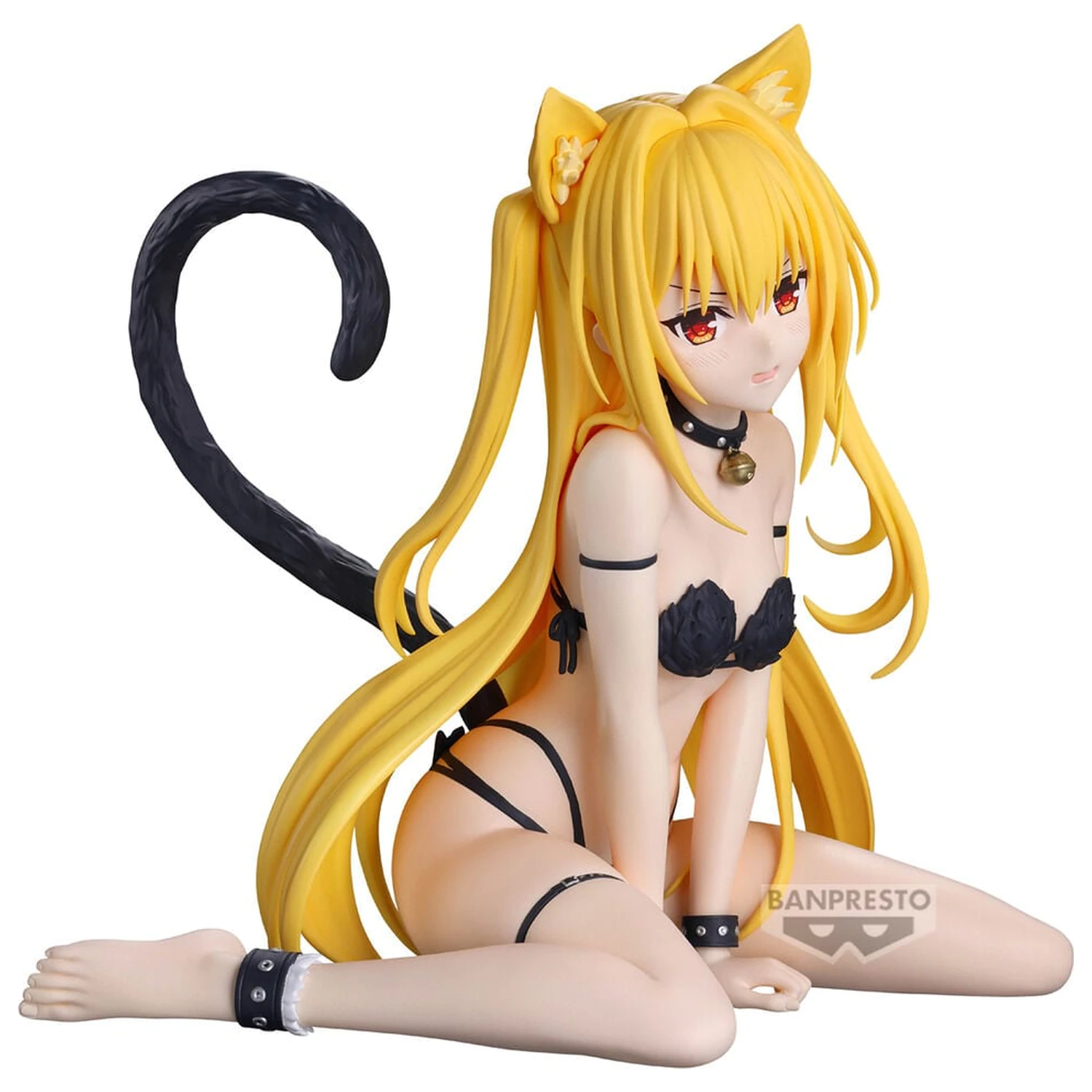 To Loveru Darkness Konjiki no Yami Sitting Nyarls Collection figura 13 cm fotografija izdelka