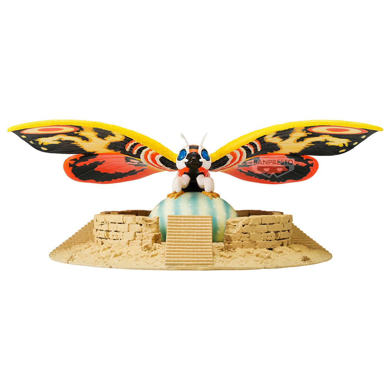 Toho Monster Series Art Vignette Mothra 1996 figura 5cm fotografija izdelka